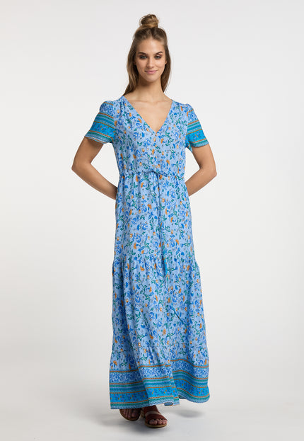 usha FESTIVAL Damen Floral Print Maxi Kleid