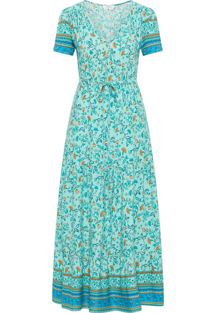 usha FESTIVAL Damen Floral Print Maxi Kleid