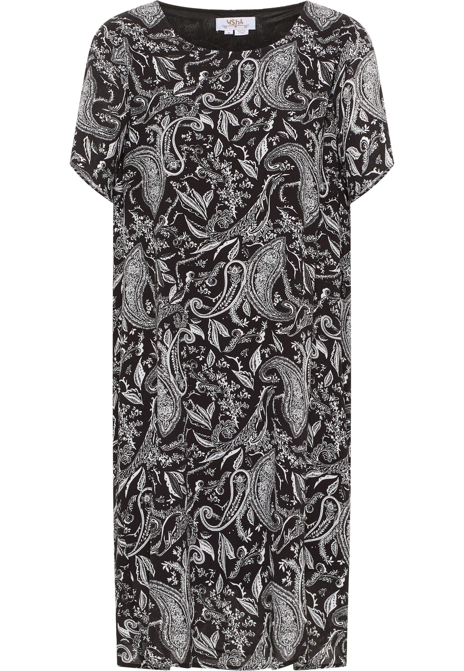 usha FESTIVAL Damen Kurzarm Kleid