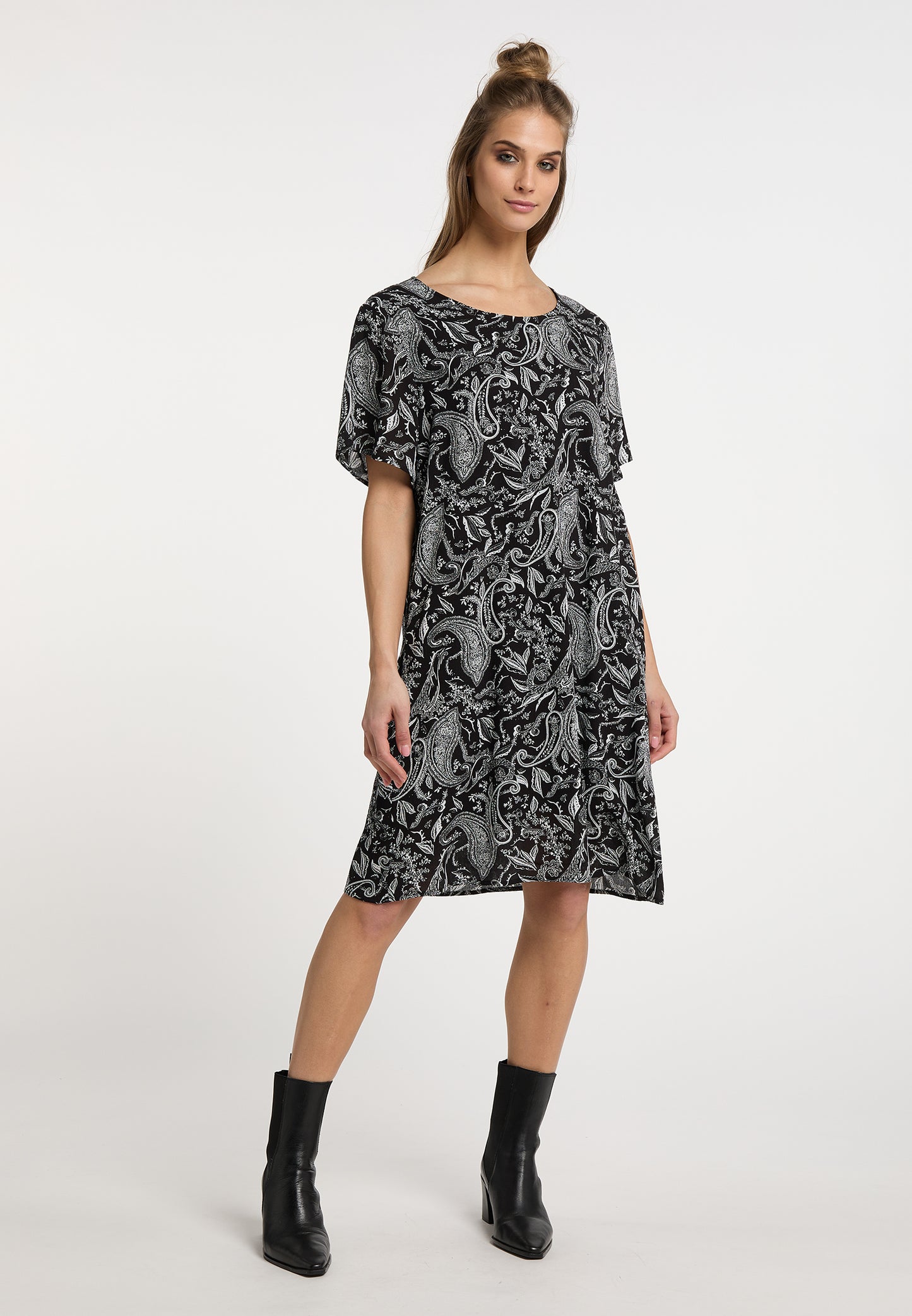 usha FESTIVAL Damen Kurzarm Kleid