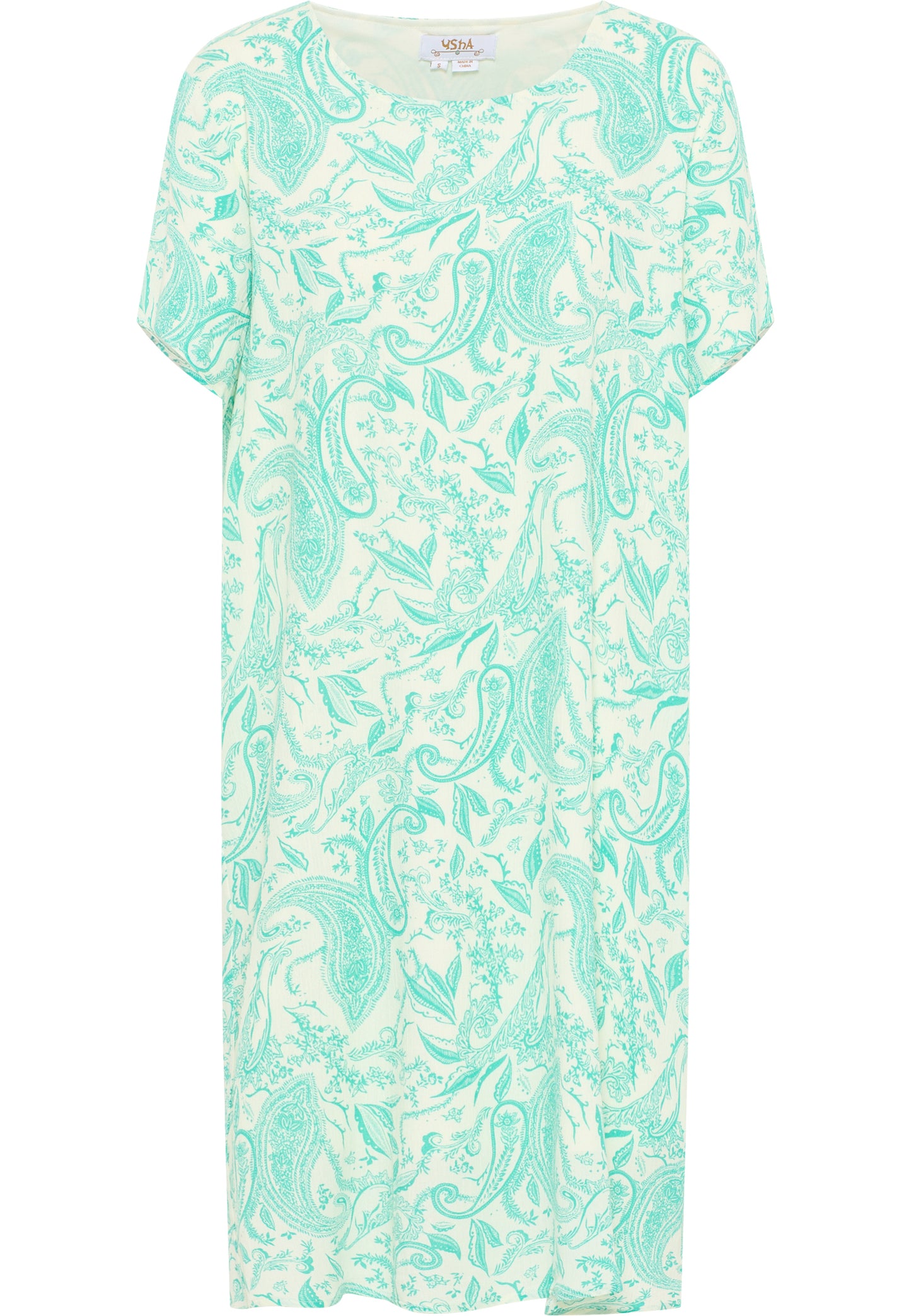 usha FESTIVAL Damen Kurzarm Kleid