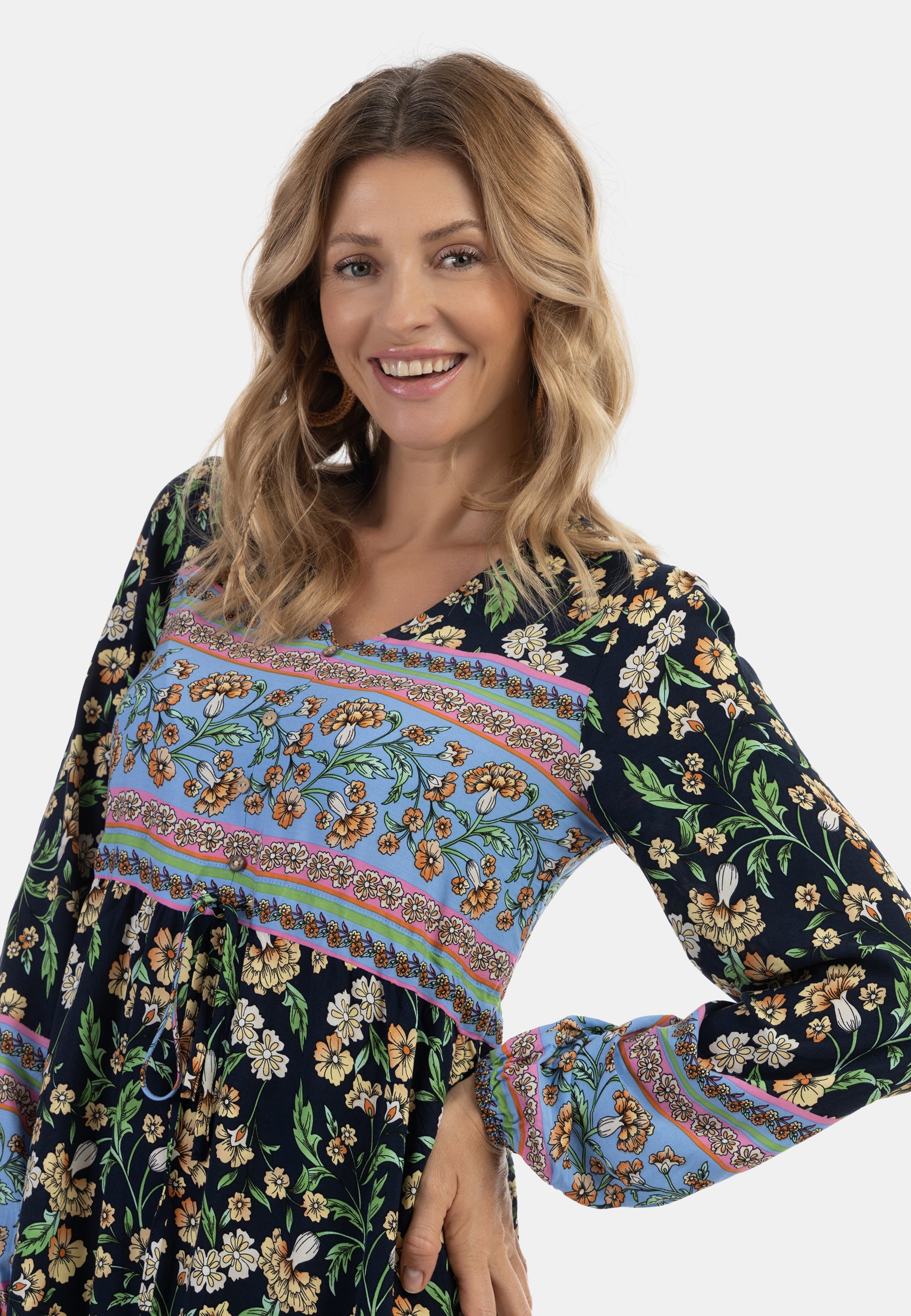 usha FESTIVAL Women's Summer Dress