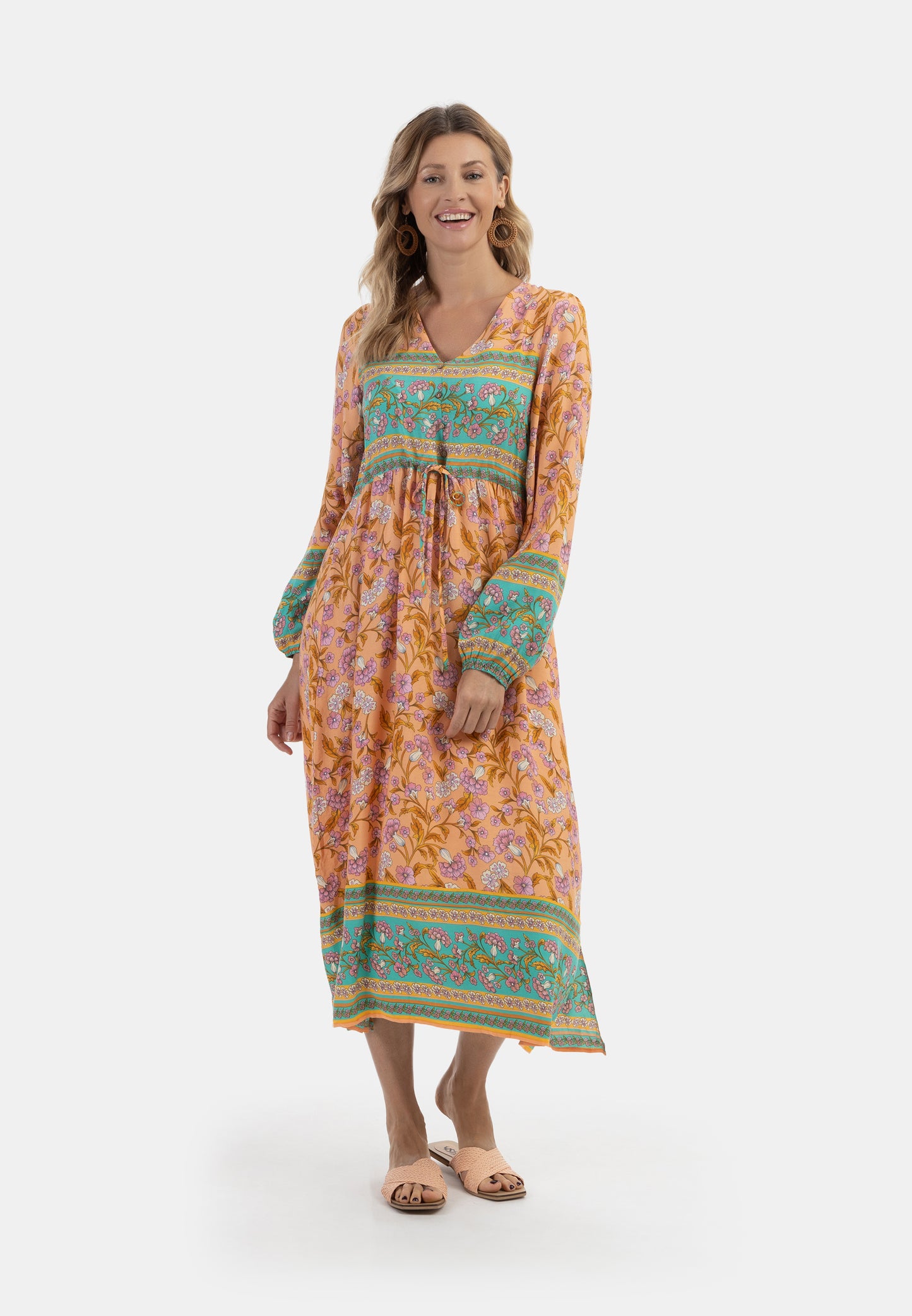 usha FESTIVAL Women's Summer Dress