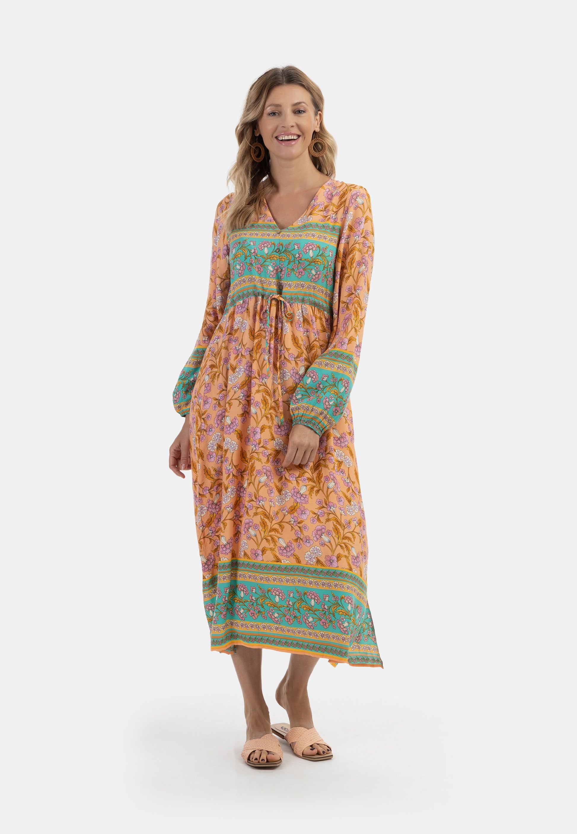 usha FESTIVAL Women's Summer Dress