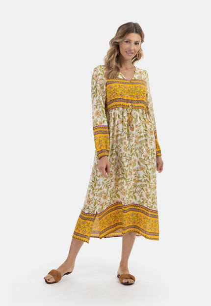 usha FESTIVAL Women's Summer Dress