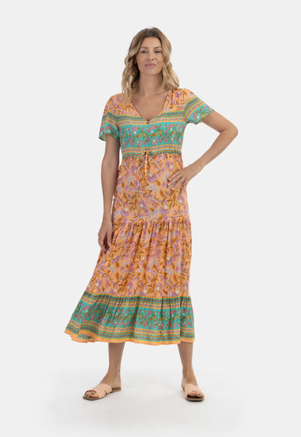 usha FESTIVAL Women's Summer Dress