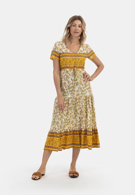 usha FESTIVAL Women's Summer Dress