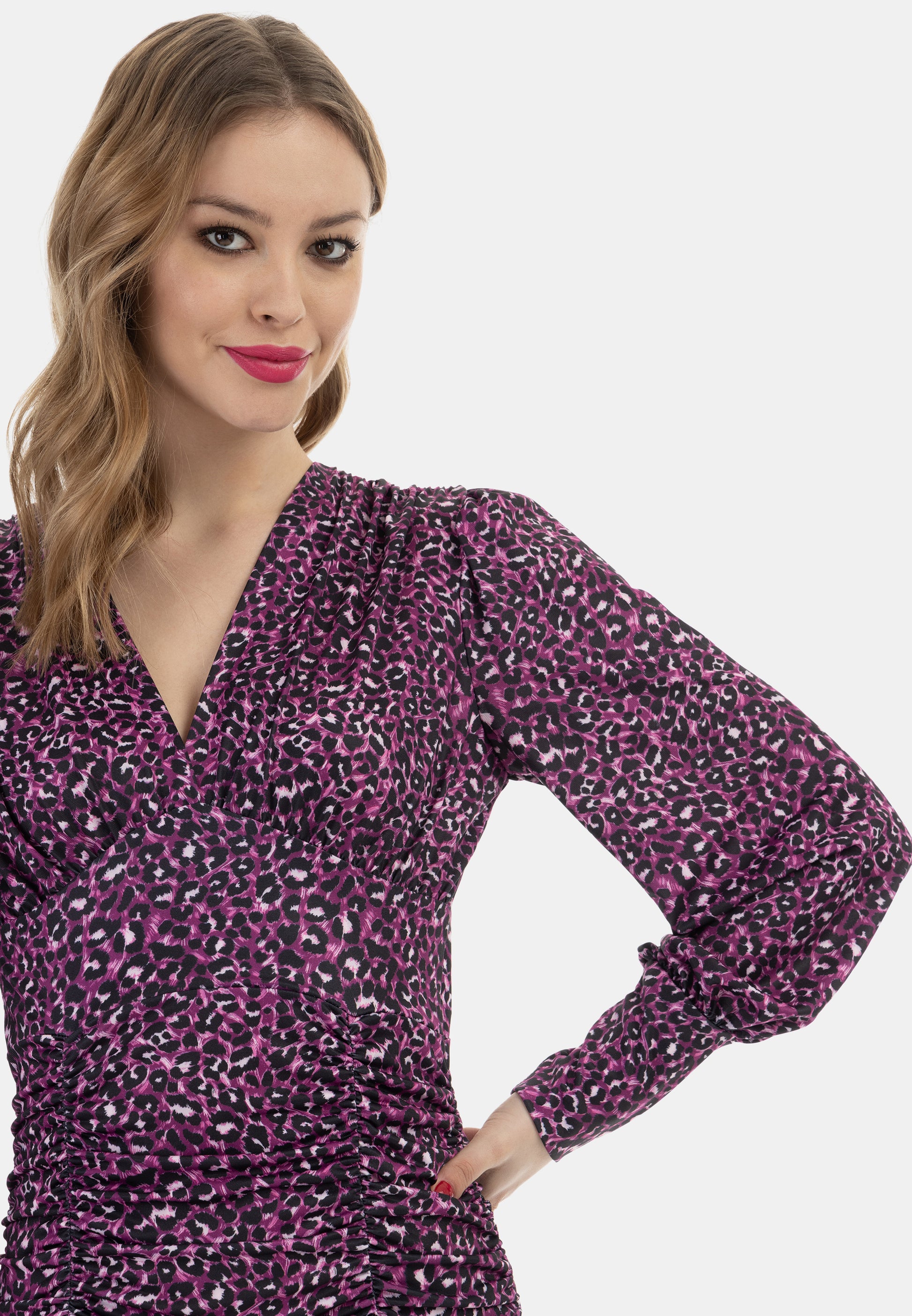 faina Kobiety Sukienka z długim rękawem