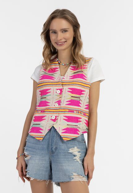 IZIA Damen Woven Vest