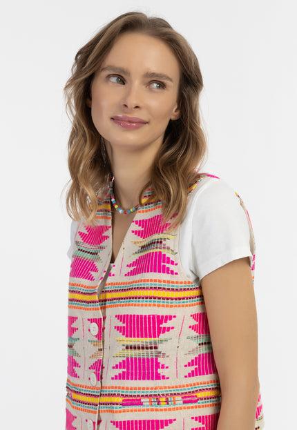 IZIA Damen Woven Vest