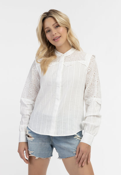 Dreimaster vintage Women's Long Sleeve Blouse