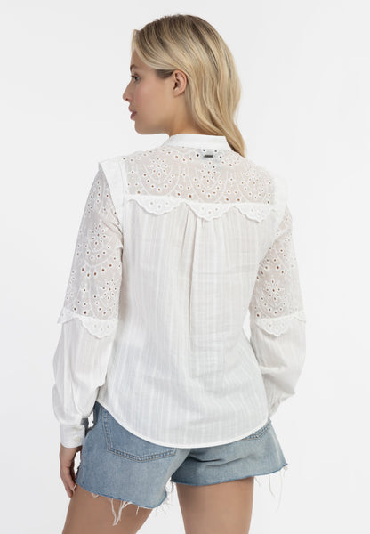 Dreimaster vintage Women's Long Sleeve Blouse