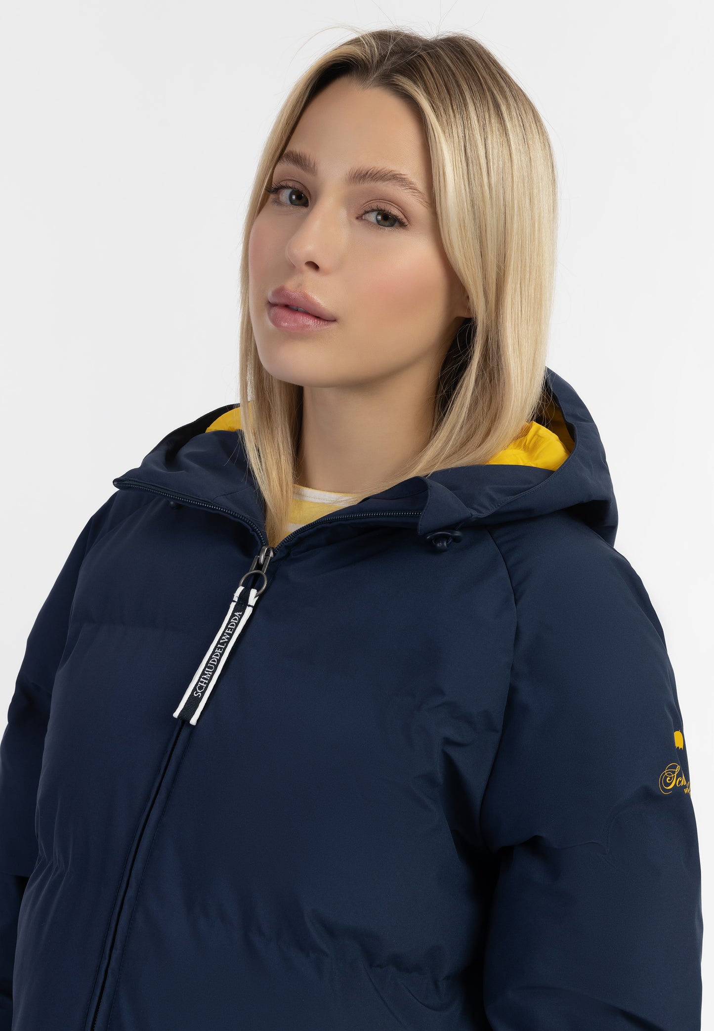 Schmuddelwedda Damen gesteppter Wintermantel