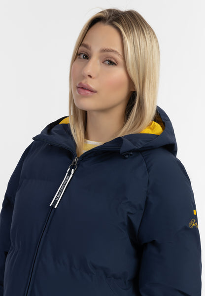 Schmuddelwedda Damen gesteppter Wintermantel