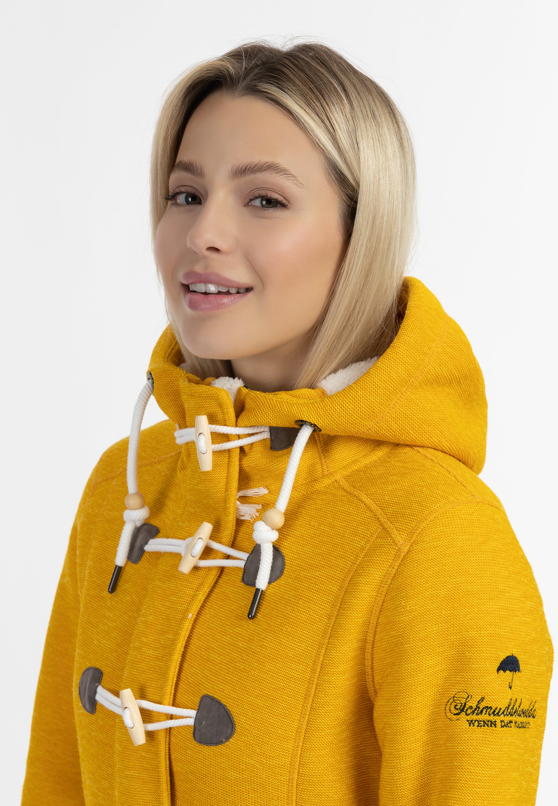 Schmuddelwedda Kobiety Sweter Polarowy Płaszcz Duffle