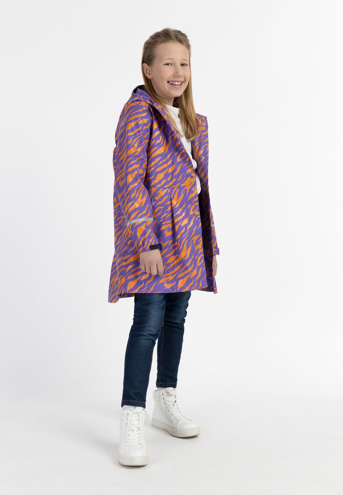 Schmuddelwedda  Raincoat With Print For Girls