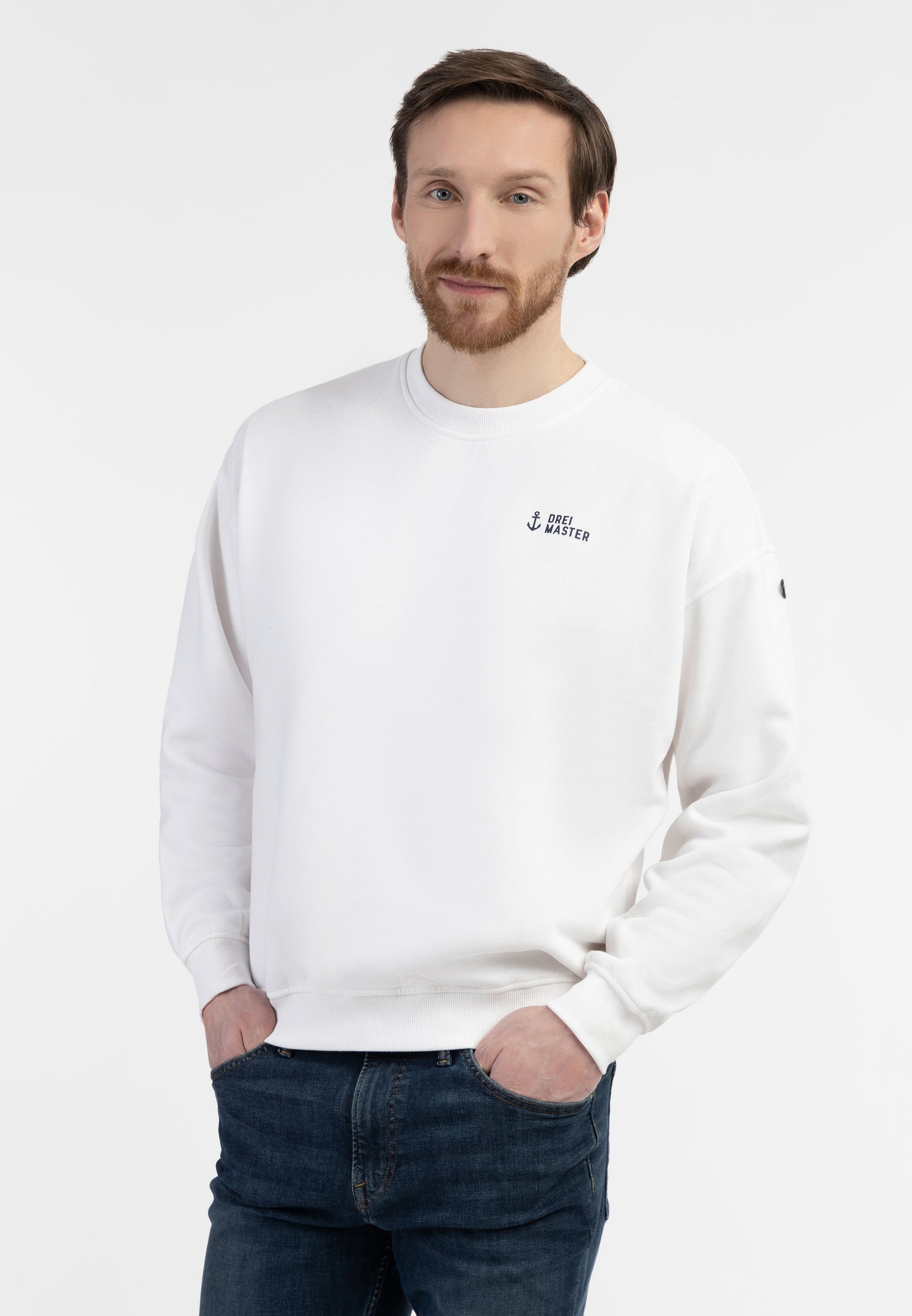 Dreimaster maritim Men's Oversized Sweatshirt