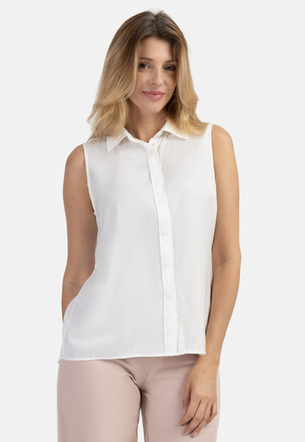 Usha white label Women's Blouse Top