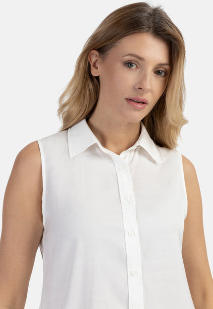 Usha white label Women's Blouse Top