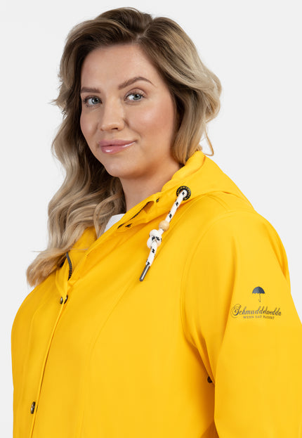 Schmuddelwedda Damen Plus Size Regenmantel