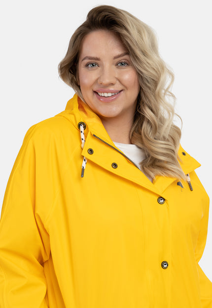 Schmuddelwedda Damen Plus Size Regenmantel