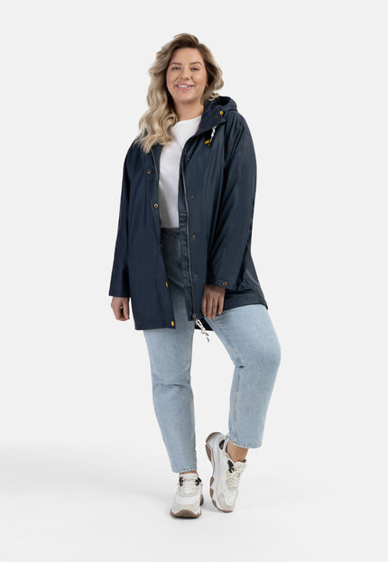 Schmuddelwedda Damen Plus Size Regenmantel