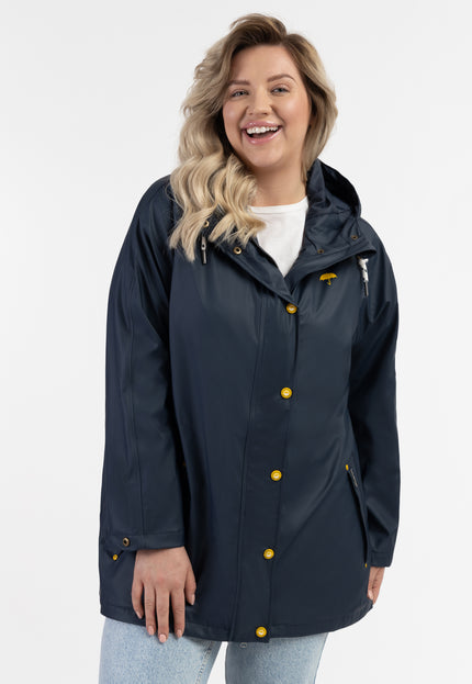 Schmuddelwedda Damen Plus Size Regenmantel