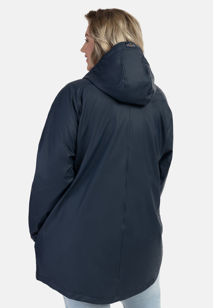 Schmuddelwedda Damen Plus Size Regenmantel