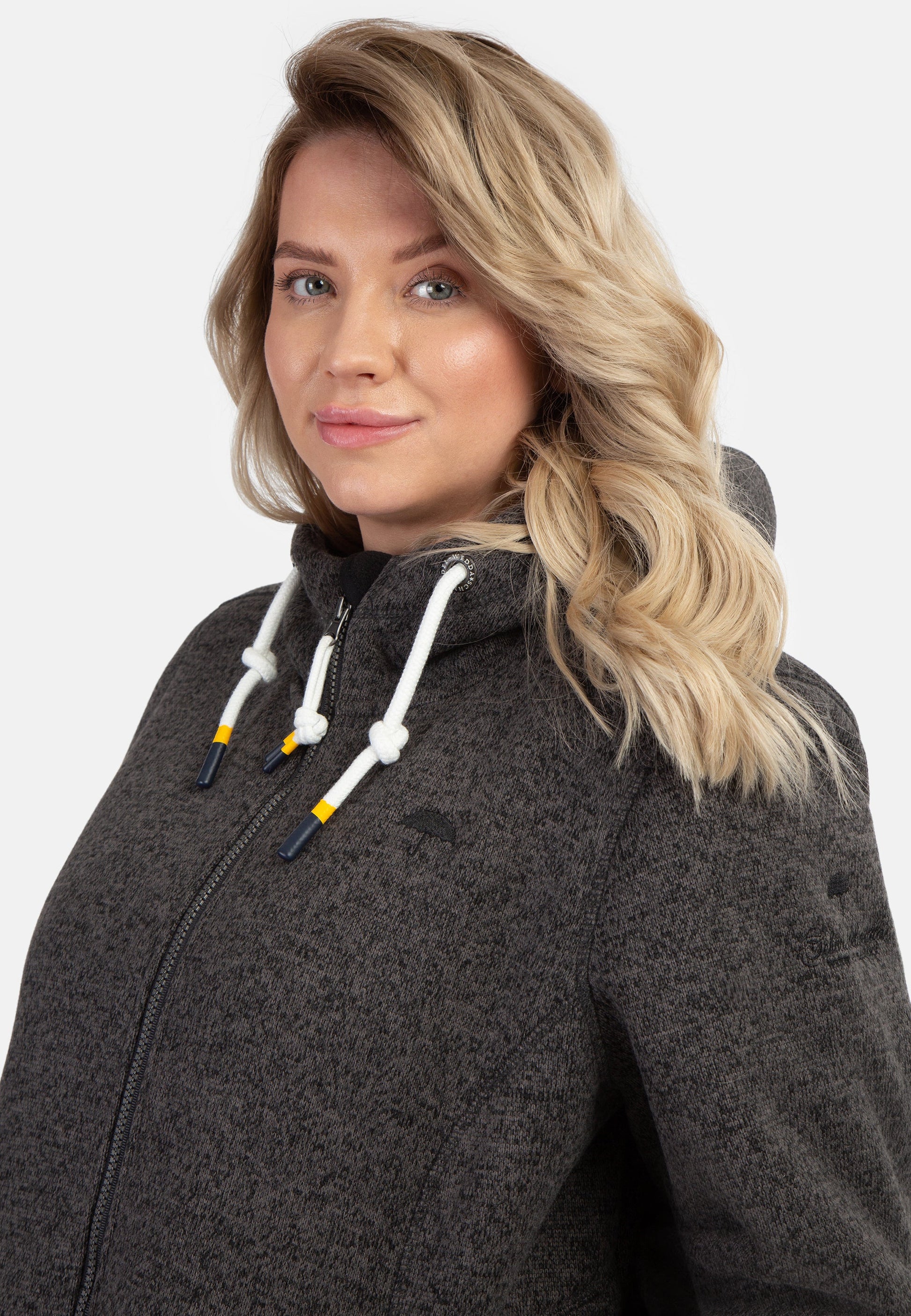 Schmuddelwedda Women's Knitted Fleece Jacket