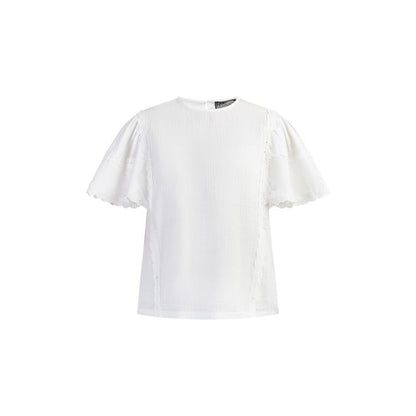 Dreimaster vintage Women's Blouse Shirt With Lace