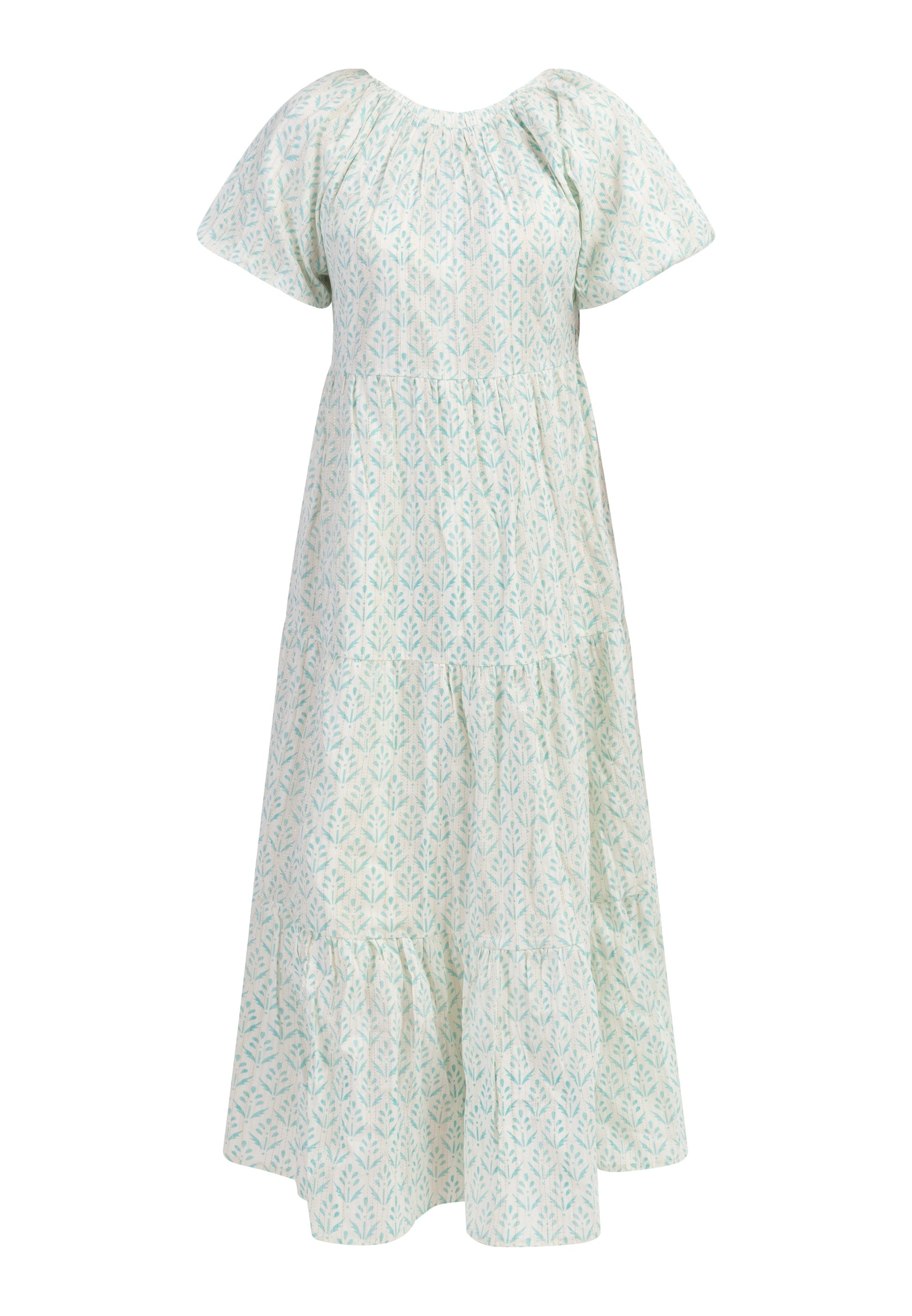 Izia Women's Short Sleeve Maxi Dress