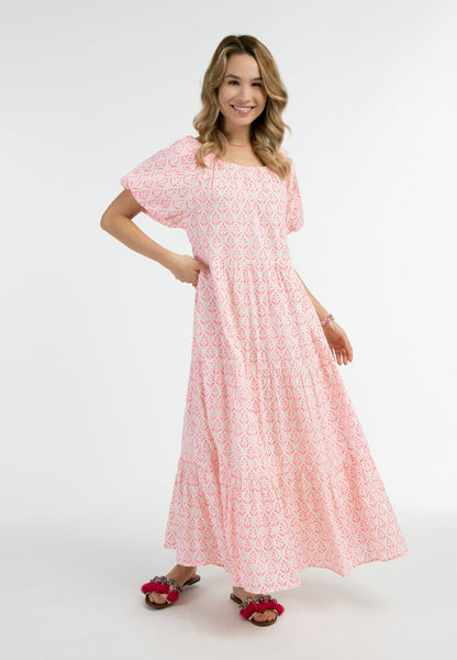 Izia Women's Short Sleeve Maxi Dress