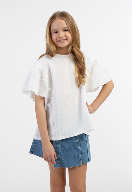 DreiMaster Bluse mit Spitze