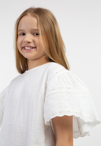 Bluzka DreiMaster z koronką