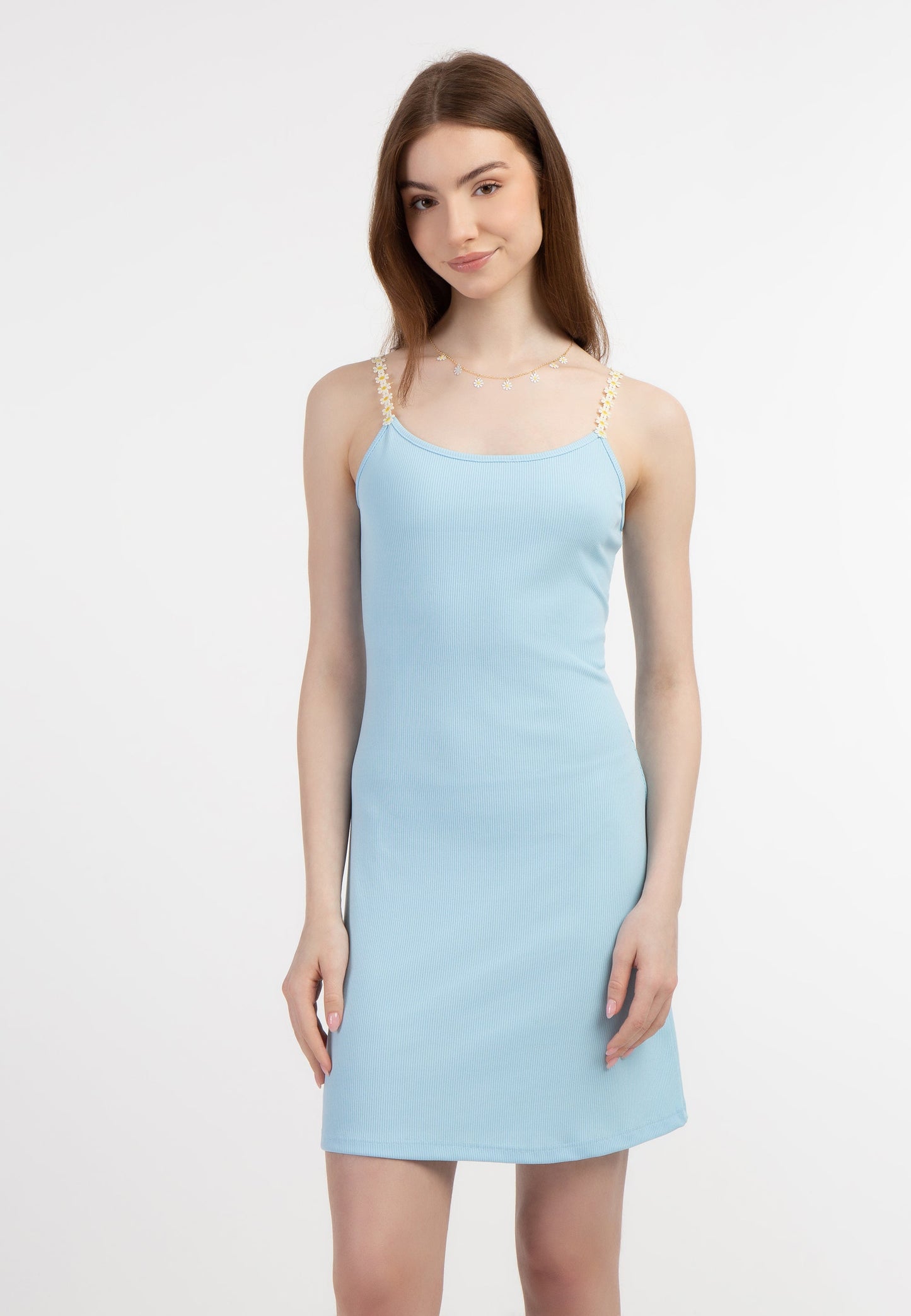 Mymo Women's Ribbed Knit Mini Dress