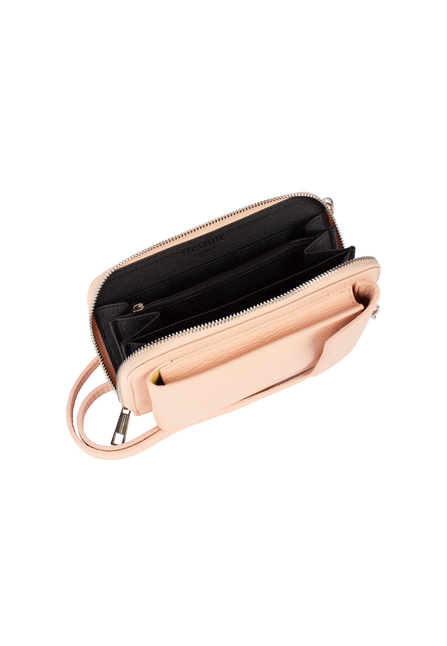 FELIPA Kobiety portfel skórzany i torba na telefon komórkowy