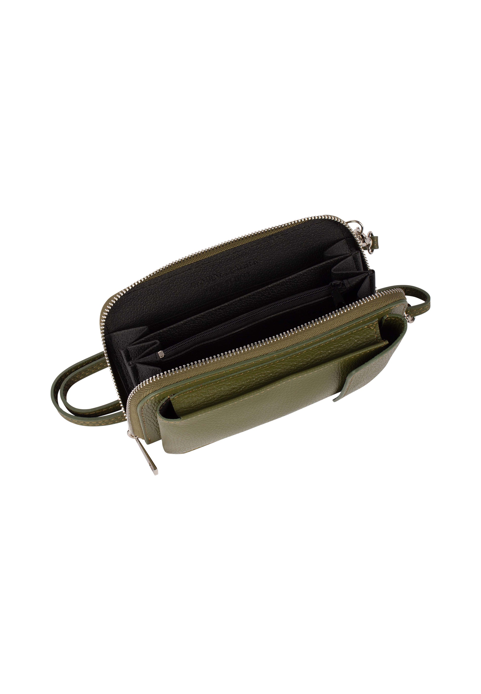 FELIPA Kobiety portfel skórzany i torba na telefon komórkowy