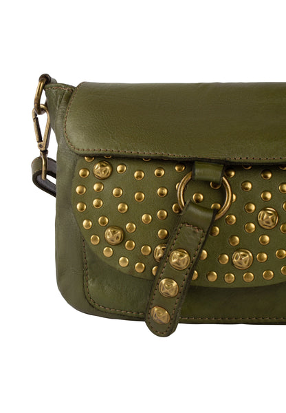 Izia Women's Leather Bag With Rivets