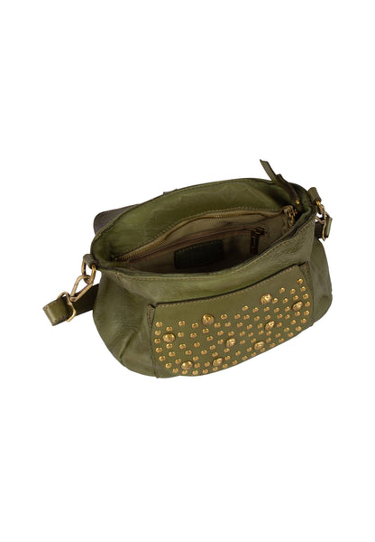 Izia Women's Leather Bag With Rivets