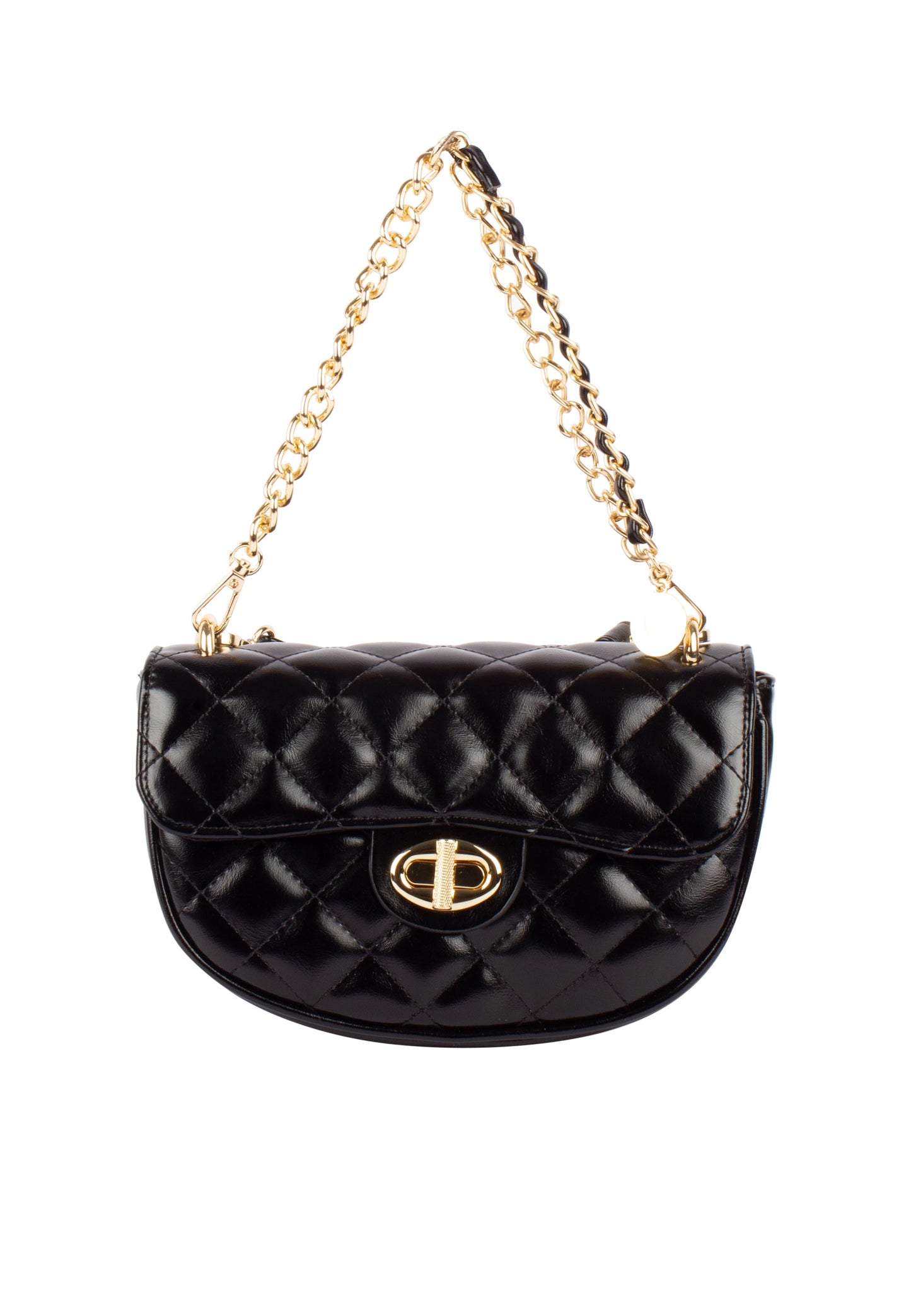 Faina Women's Shoulder Bag In A Metallic Look