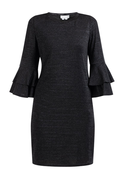 usha Women's Dress With Shiny Yarn