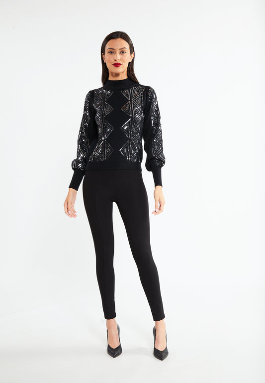 faina Damen Strickpullover