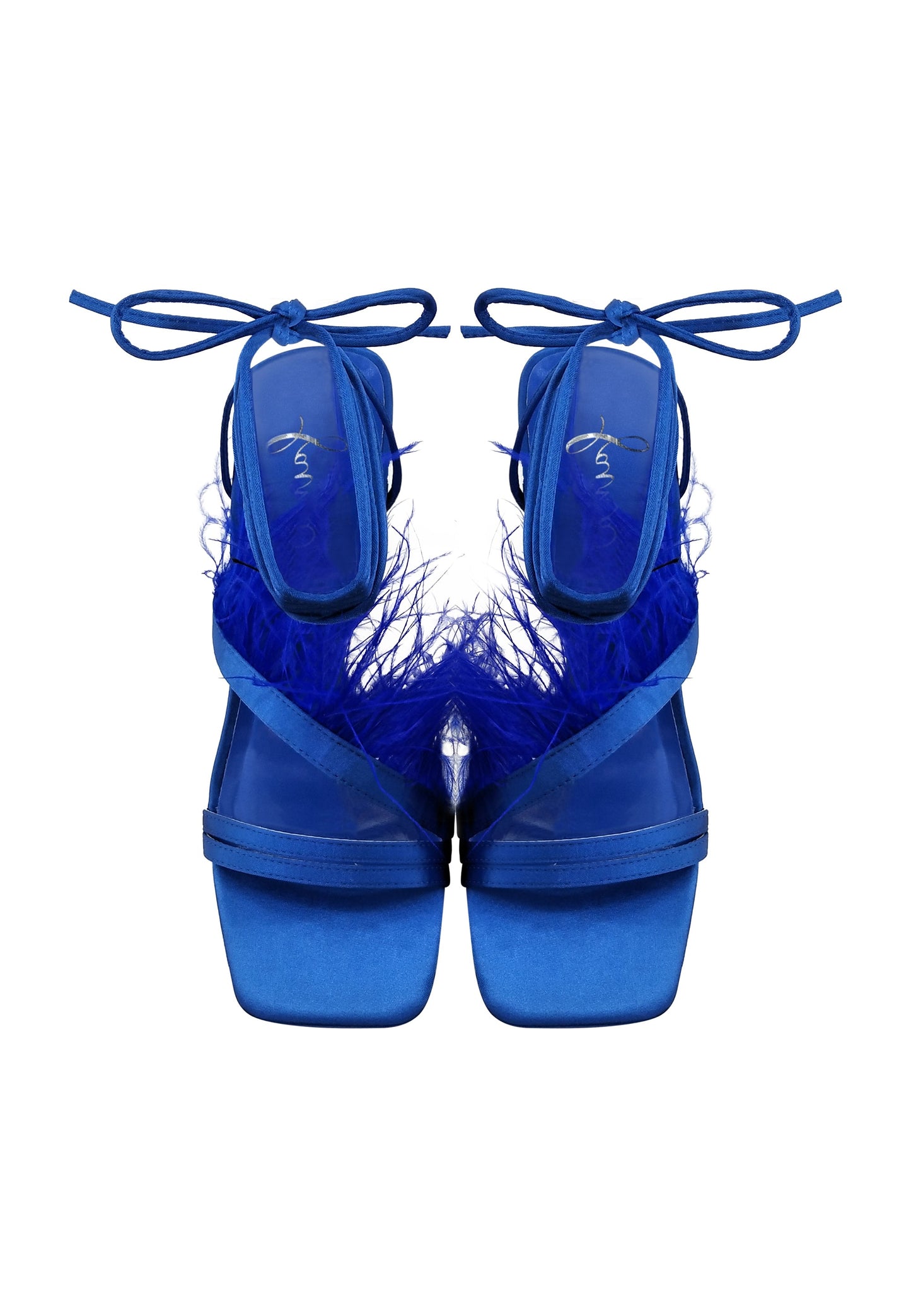 Faina Women's Sandal With Feathers