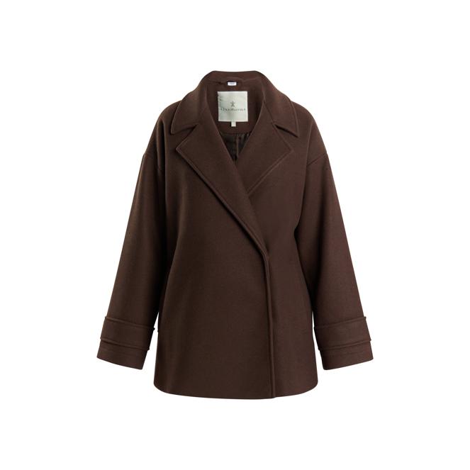 Dreimaster klassik Women's Transitional Jacket In A Wool Look