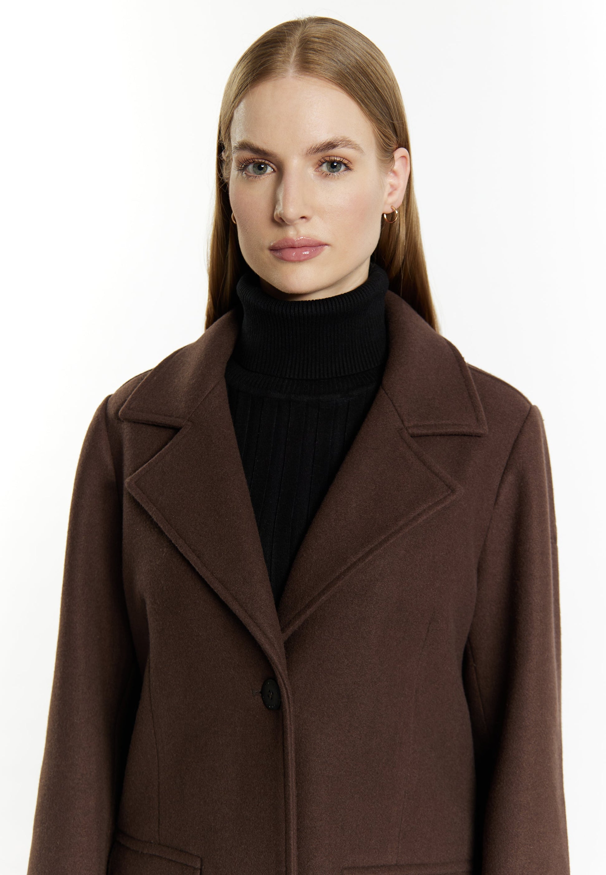 Dreimaster klassik Women's Transitional Jacket In A Wool Look