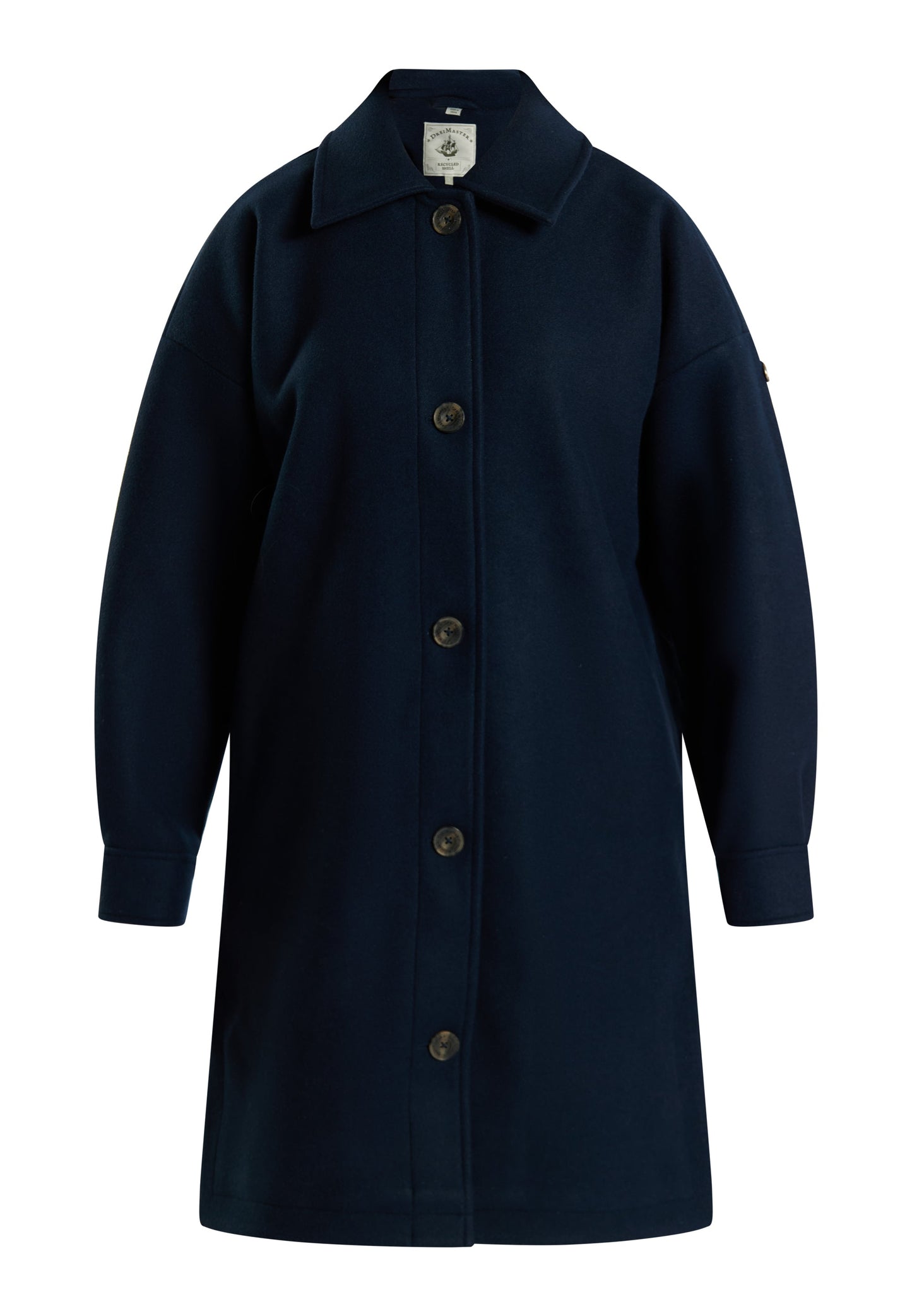 Dreimaster vintage Women's Transitional Coat In A Wool Look