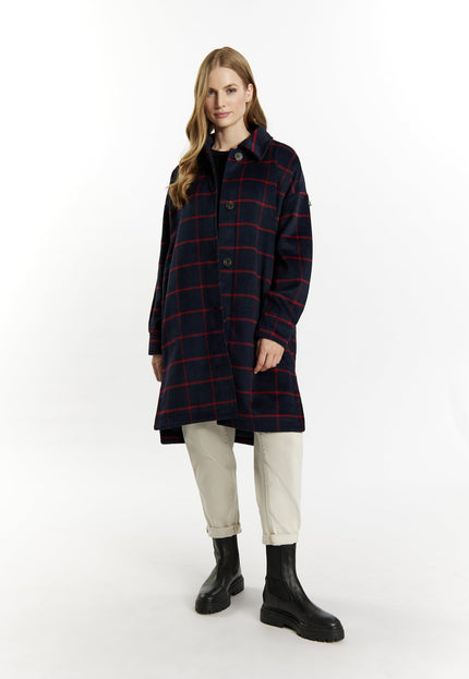 Dreimaster vintage Women's Transitional Coat In A Wool Look