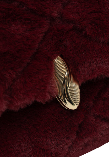 Faina Women's Faux Fur Shoulder Bag