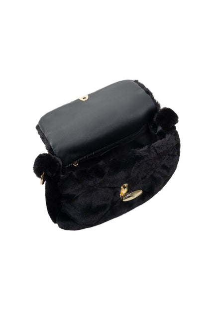 Faina Women's Faux Fur Shoulder Bag