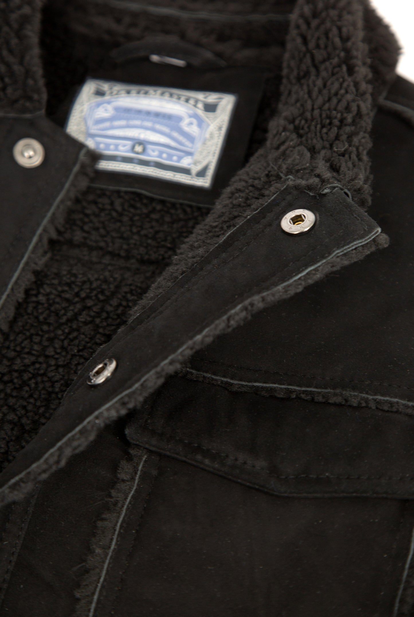 DreiMaster Vintage Herren Wildlederjacke